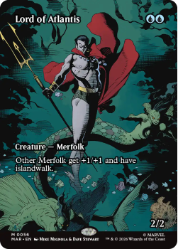 Lord of Atlantis single card from Magic: the Gathering