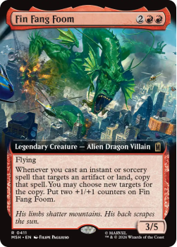 Fin Fang Foom (EXTENDED) single card from Magic: the Gathering