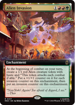 Alien Invasion (EXTENDED) single card from Magic: the Gathering