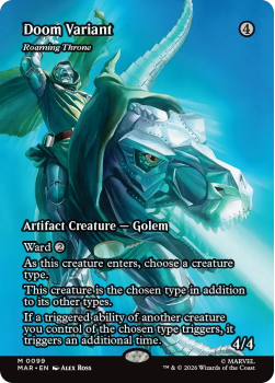 Doom Variant single card from Magic: the Gathering