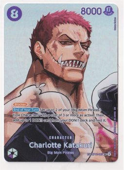 Charlotte Katakuri single card from One Piece Trading Card Game