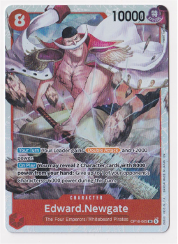 Edward.Newgate single card from One Piece Trading Card Game