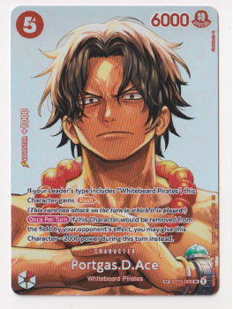 Portgas.D.Ace single card from One Piece Trading Card Game