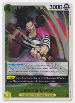 Catarina Devon single card from One Piece Trading Card Game