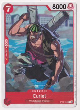 Curiel single card from One Piece Trading Card Game