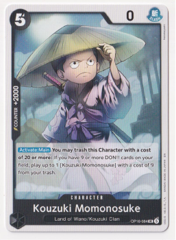 Kouzuki Momonosuke single card from One Piece Trading Card Game
