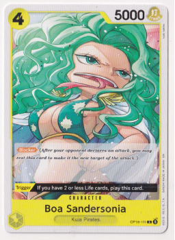 Boa Sandersonia single card from One Piece Trading Card Game