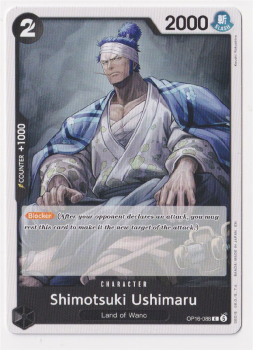 Shimotsuki Ushimaru single card from One Piece Trading Card Game