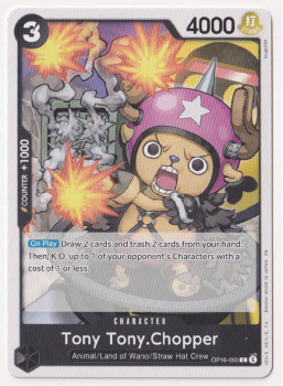 Tony Tony.Chopper single card from One Piece Trading Card Game
