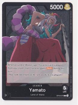 Yamato single card from One Piece Trading Card Game