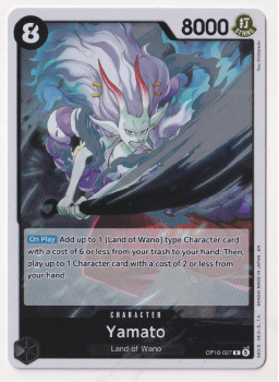 Yamato single card from One Piece Trading Card Game