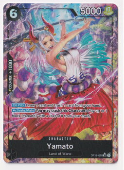 Yamato (ALTERNATE ART) single card from One Piece Trading Card Game