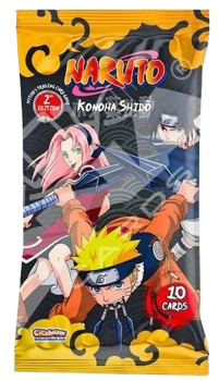 Naruto Mythos TCG: Konoha Shido 2nd Edition Booster Pack (10 cards)