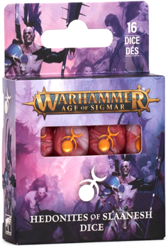 Hedonites of Slaanesh Dice