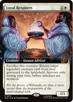 Loyal Retainers (EXTENDED) single card from Magic: the Gathering