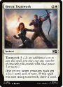 Heroic Teamwork (FOIL) : 0597 MARVEL SUPER HEROES COMMANDER - Magic the Gathering Single Card