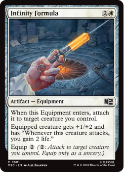 Infinity Formula single card from Magic: the Gathering