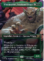 Abomination, Irradiated Brute (BORDERLESS) : 0511 MARVEL SUPER HEROES COMMANDER - Magic the Gathering Single Card