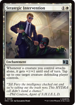 Strategic Intervention single card from Magic: the Gathering