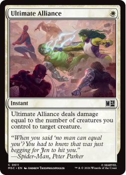 Ultimate Alliance single card from Magic: the Gathering