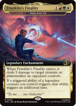 Franklin's Finality (EXTENDED) single card from Magic: the Gathering