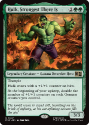 Hulk, Strongest There Is (FOIL) : 0724 MARVEL SUPER HEROES COMMANDER - Magic the Gathering Single Card