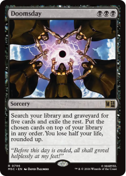 Doomsday single card from Magic: the Gathering