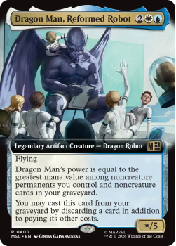 Dragon Man, Reformed Robot (EXTENDED) single card from Magic: the Gathering