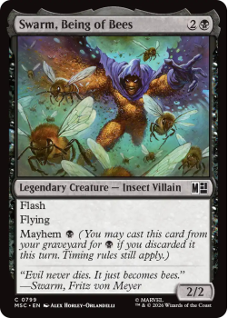 Swarm, Being of Bees single card from Magic: the Gathering