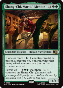 Shang-Chi, Martial Mentor single card from Magic: the Gathering