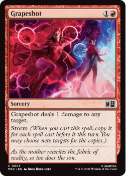Grapeshot single card from Magic: the Gathering