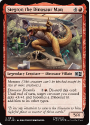 Stegron the Dinosaur Man (FOIL) : 0810 MARVEL SUPER HEROES COMMANDER - Magic the Gathering Single Card