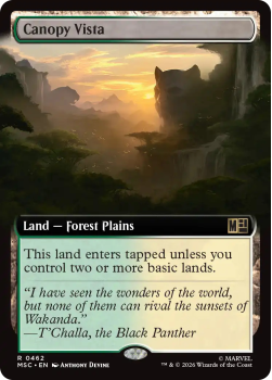 Canopy Vista (EXTENDED) single card from Magic: the Gathering