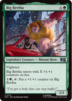 Big Bertha single card from Magic: the Gathering