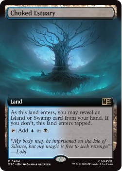 Choked Estuary (EXTENDED) single card from Magic: the Gathering