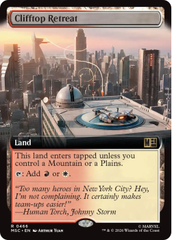 Clifftop Retreat (EXTENDED) single card from Magic: the Gathering