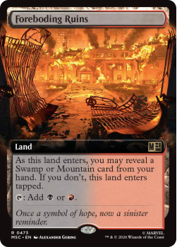 Foreboding Ruins (EXTENDED) single card from Magic: the Gathering