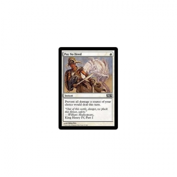 Pay No Heed : MAGIC 2014 027/249 - Magic the Gathering Single Card