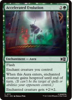 Accelerated Evolution single card from Magic: the Gathering