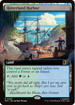 Hinterland Harbor (EXTENDED) single card from Magic: the Gathering
