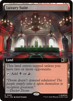 Luxury Suite (EXTENDED) single card from Magic: the Gathering