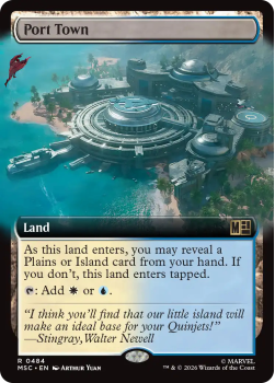 Port Town (EXTENDED) single card from Magic: the Gathering
