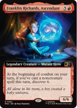 Franklin Richards, Ascendant (EXTENDED) single card from Magic: the Gathering
