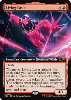 Living Laser (EXTENDED) single card from Magic: the Gathering