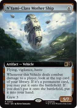 N'Yami-Class Mother Ship (EXTENDED) single card from Magic: the Gathering