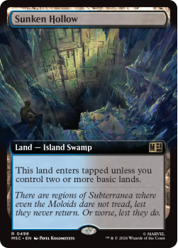 Sunken Hollow (EXTENDED) single card from Magic: the Gathering