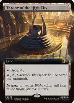 Throne of the High City (EXTENDED) single card from Magic: the Gathering