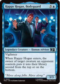 Happy Hogan, Bodyguard single card from Magic: the Gathering