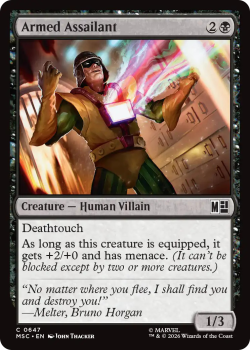 Armed Assailant single card from Magic: the Gathering
