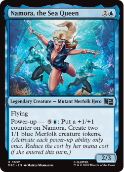 Namora, the Sea Queen single card from Magic: the Gathering